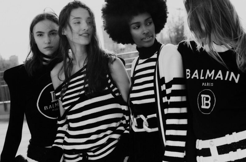 Balmain updates its logo for the very first time in 70 years