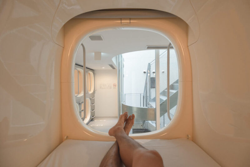 Capsule hotels are a worldwide trend