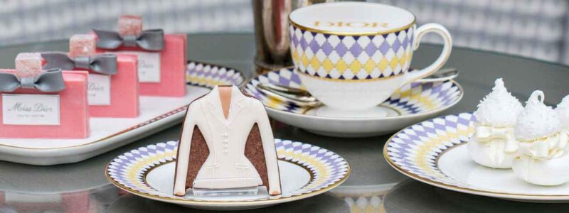 London gets a dior-themed afternoon tea