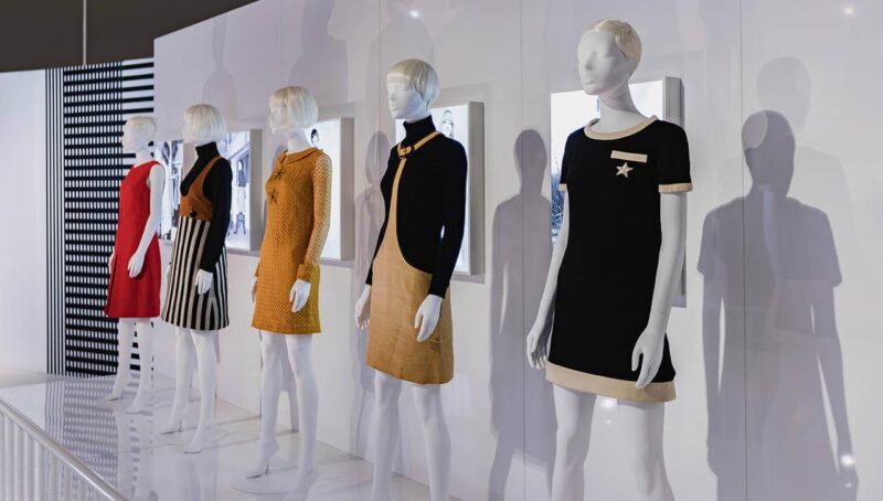 A retrospective on the miniskirt queen is on exhibition in london