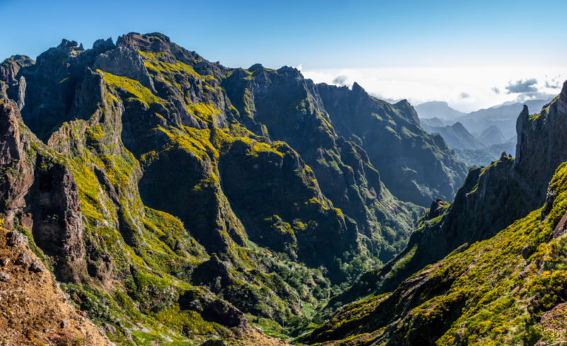 As melhores montanhas para fazer trilha na ilha da madeira