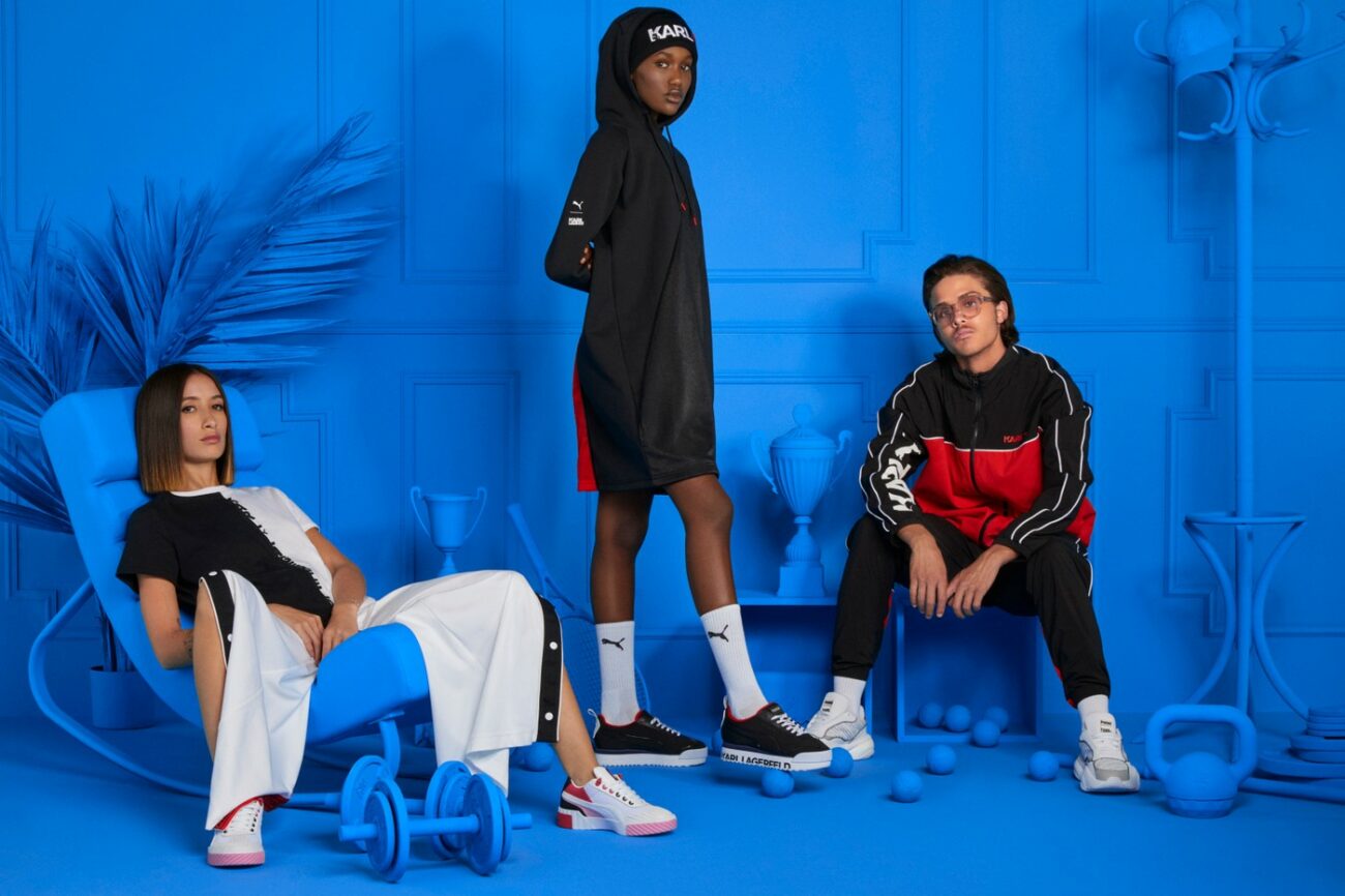 Parceria puma x karl lagerfeld ganha nova sequência neste outono