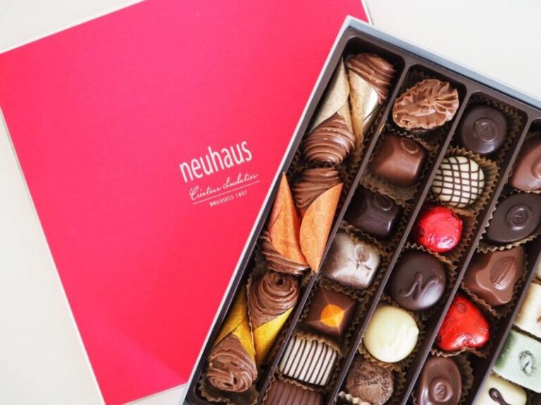 Você pode comer tanto chocolate quanto seu coração deseja nesta fábrica de chocolate belga