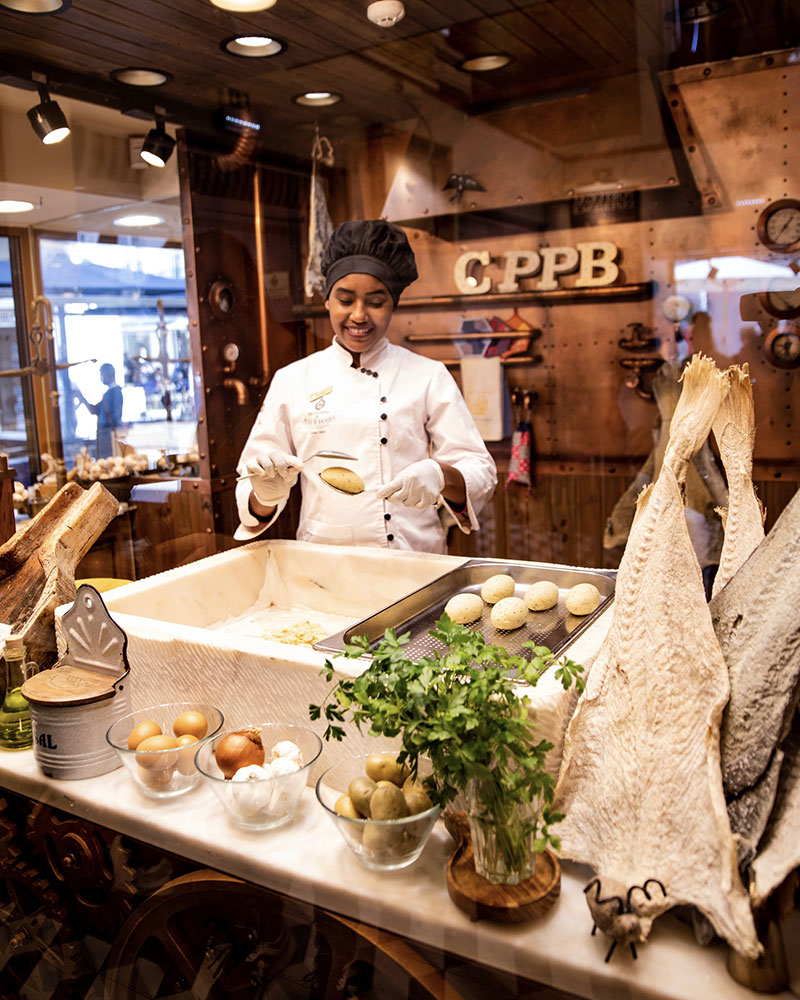 A tradição e inovação da casa portuguesa do pastel de bacalhau