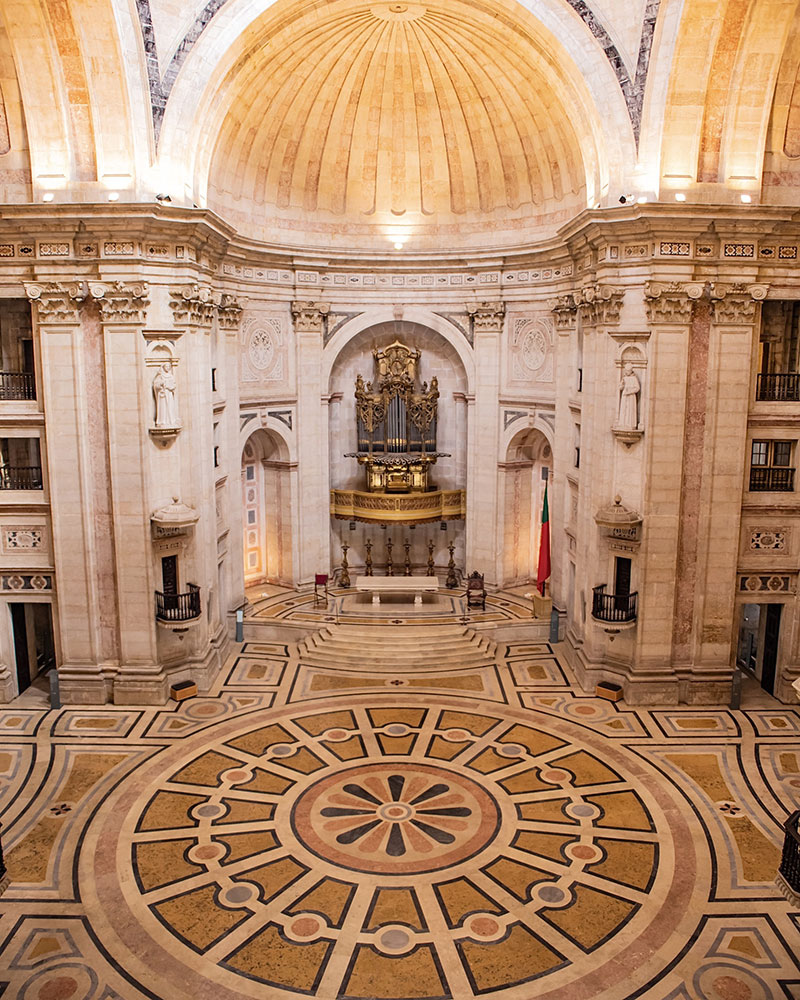 Panteão nacional, um expoente do barroco repleto de história