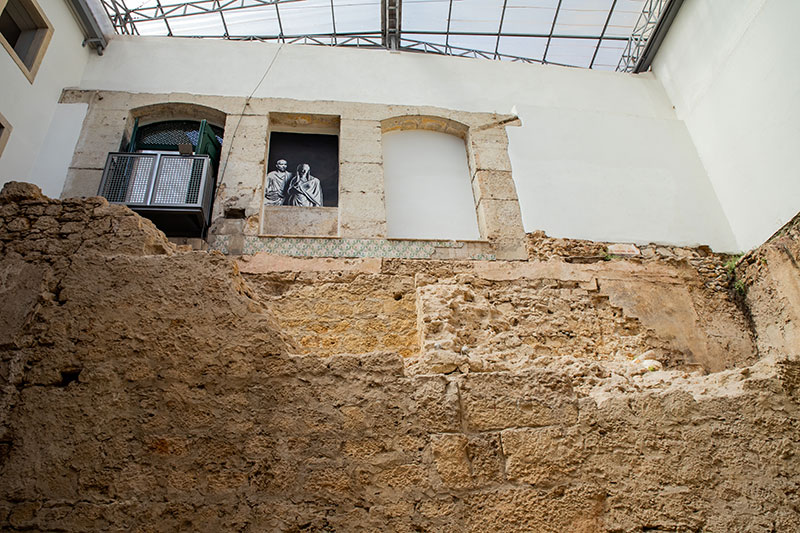 Ruínas do teatro romano, a história da antiga lisboa em um museu de sítio