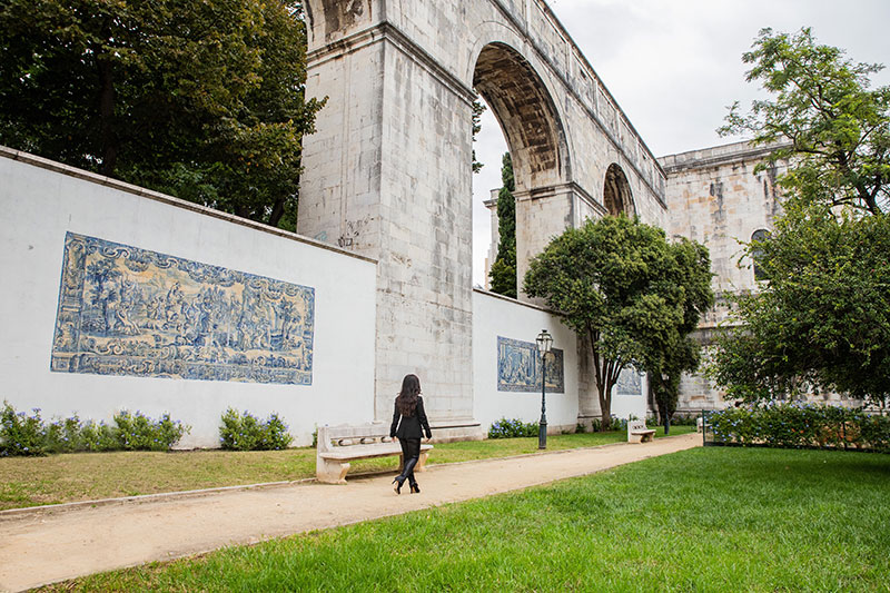 Reservatório da mãe d´Água das amoreiras e galeria do loreto: a história de lisboa sob uma nova perspectiva