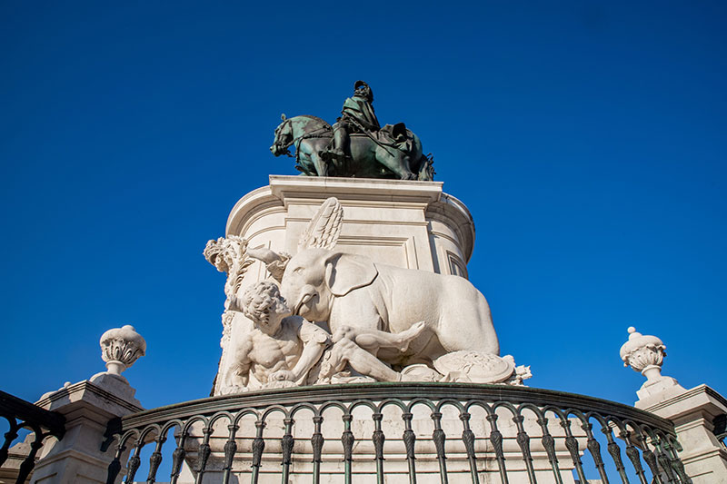 Rua augusta, o eixo central da baixa lisboeta