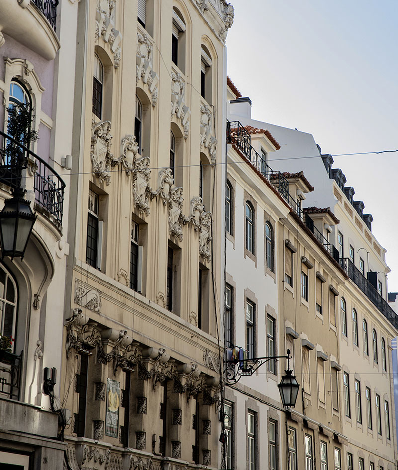 Rua augusta, o eixo central da baixa lisboeta