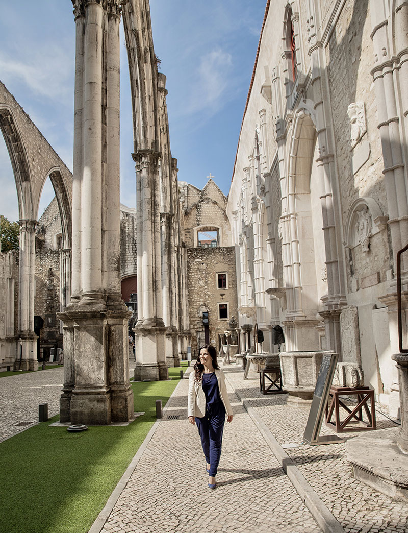 Igreja e museu arqueológico do carmo, um espaço de contemplação e história