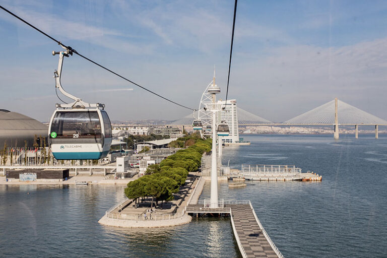 Teleférico do parque das nações, uma atração imperdível na capital portuguesa