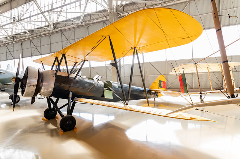 Museu do ar, o espaço dedicado a preservar a história da aviação em portugal