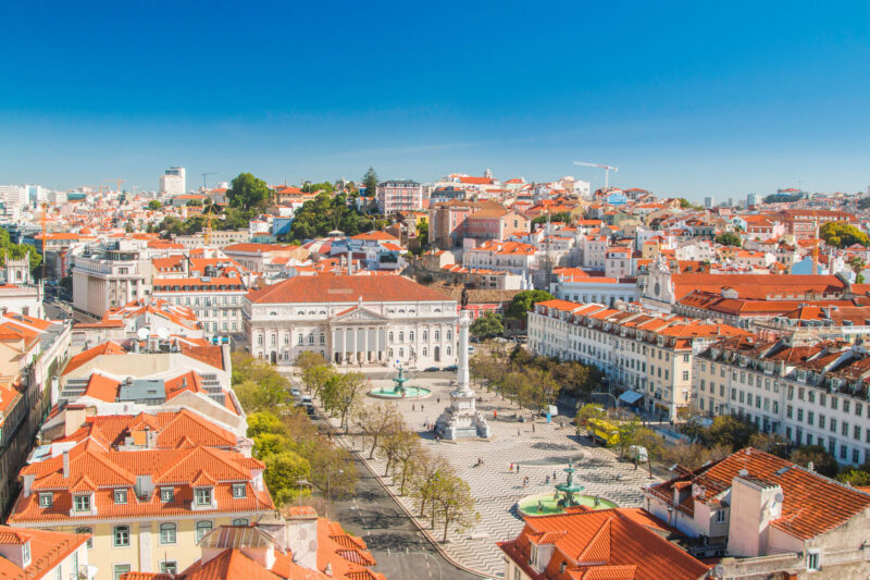 Praça Do Rossio e Dom Pedro IV